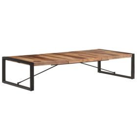 vidaXL Coffee Table 70.9"x35.4"x15.7" Solid Wood