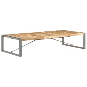 vidaXL Coffee Table 70.9"x35.4"x15.7" Rough Mango Wood