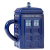 Doctor Who Tardis Mug Cup Police Box Ceramic Mug With Lid Cover