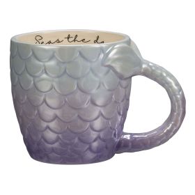 Mainstays Ocean Mermaid Sculpted Mug, 16.91 oz