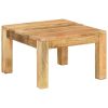 Coffee Table 21.7"x21.7"x13.8" Solid Wood Mango