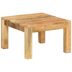 Coffee Table 21.7"x21.7"x13.8" Solid Wood Mango