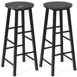 Set of 2 Pub Bistro Dining Height Bar Stool