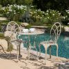 CHARLESTON 3PC CAST BISTRO SET