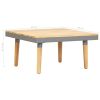 Garden Coffee Table 23.6"x23.6"x12.4" Solid Acacia Wood