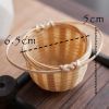 Handcrafted Bamboo Woven Tea Strainer Retro Creative Basket Tea Filter Tea Leaves Filter Kung Fu Tea Ceremony Accessories