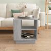 Coffee Table Gray Sonoma 15.7"x15.7"x16.9" Engineered Wood