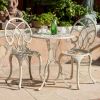 CHARLESTON 3PC CAST BISTRO SET