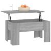 Coffee Table Gray Sonoma 31.1"x19.3"x16.1" Engineered Wood