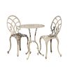 CHARLESTON 3PC CAST BISTRO SET