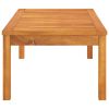 Coffee Table 39.4"x19.7"x13" Solid Acacia Wood