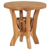 3 Piece Patio Bistro Set Solid Teak Wood