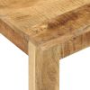 Coffee Table 21.7"x21.7"x13.8" Solid Wood Mango