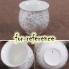 2 Pcs 3.4 oz Chinese Porcelain Teacup White Kongfu Tea Cups Mugs Japanese Tea Cups