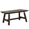 Coffee Table 35.4"x19.7"x16.1" Solid Wood Spruce