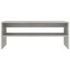 Coffee Table Concrete Gray 39.4"x15.7"x15.7" Engineered Wood