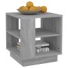 Coffee Table Gray Sonoma 15.7"x15.7"x16.9" Engineered Wood