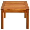 Patio Coffee Table 35.4"x19.7"x14.2" Solid Acacia Wood