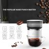 1pc Portable Coffee Machine; Espresso Machine; Coffee Maker For Camping Travel Dorm