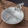 Tin Plum Branch Tea Strainer Handmade Tea Infuser Chinese Style Tea Strainer Kung Fu Tea Accessory,Silver