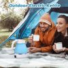 Foldable Electric Kettle, Camping Kettle, Mini Travel Kettle, Silicone Electric Water Boiler, Tea, Coffee Kettle