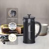 Mini French Press 12 oz; Small French Press Coffee Maker 350 ml; Heat Cold Coffee Brewer Camping Coffee Press