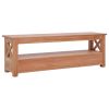 Coffee Table 39.4"x21.7"x18.1" Solid Mahogany Wood