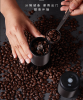 Wireless charging coffee grinder (800 mAh lithium capacity, non-segment fine tuning, strong power, coffee bean capacity 12g, 25 cups / time, mini car