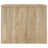 Coffee Table Sonoma Oak 31.5"x19.9"x16.3" Engineered Wood