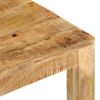 Coffee Table 21.7"x21.7"x13.8" Solid Wood Mango