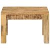 Coffee Table 21.7"x21.7"x13.8" Solid Wood Mango