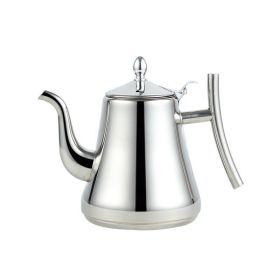 Pour Over Coffee Kettle Premium Stainless Steel Gooseneck Tea Kettle (Size: 1.0L, color: Silver)