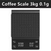 3kg/0.1g Digital kitchen Weight Grams Electronic Balance High Precision Coffee Scale Portable With Timer Food Espresso Powder