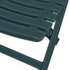 3 Piece Folding Bistro Set Plastic Green