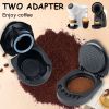 Reusable Capsule Adapter For Dolce Gusto Coffee Capsule Plastic Capsule Refillable Convert Compatible Coffee Machine Accessories